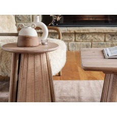 Theo Dining Round Lamp Table