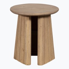 Theo Dining Round Lamp Table