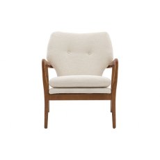 Jensen Mid-Century Modern Armchair - Cream