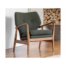 Jensen Mid-Century Modern Armchair - Green