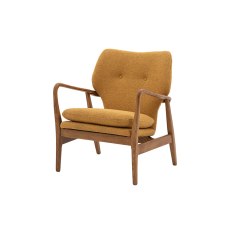 Jensen Mid-Century Modern Armchair - Ochre