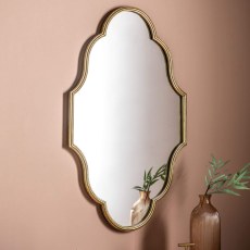 Gallery Direct Castello Mirror Gold Gallery Direct Castello Mirror Gold