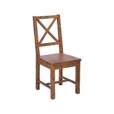 Halsey Reclaimed Cross Back Dining Chair Halsey Reclaimed Cross Back Dining Chair