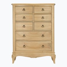 Lorient 8 Drawer Tall Wide Chest Lorient 8 Drawer Tall Wide Chest