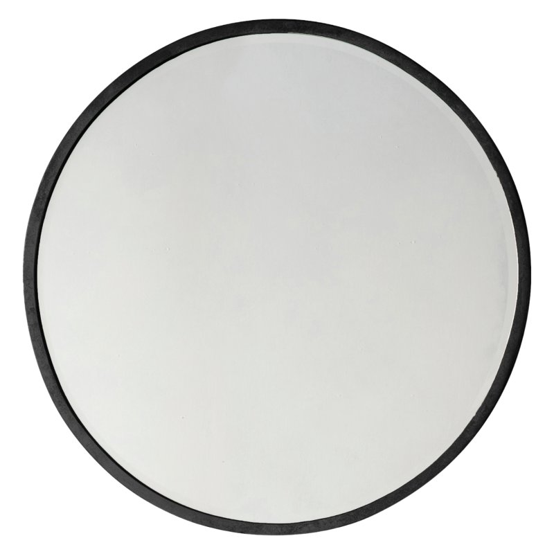 Higgins Round Mirror Black Higgins Round Mirror Black