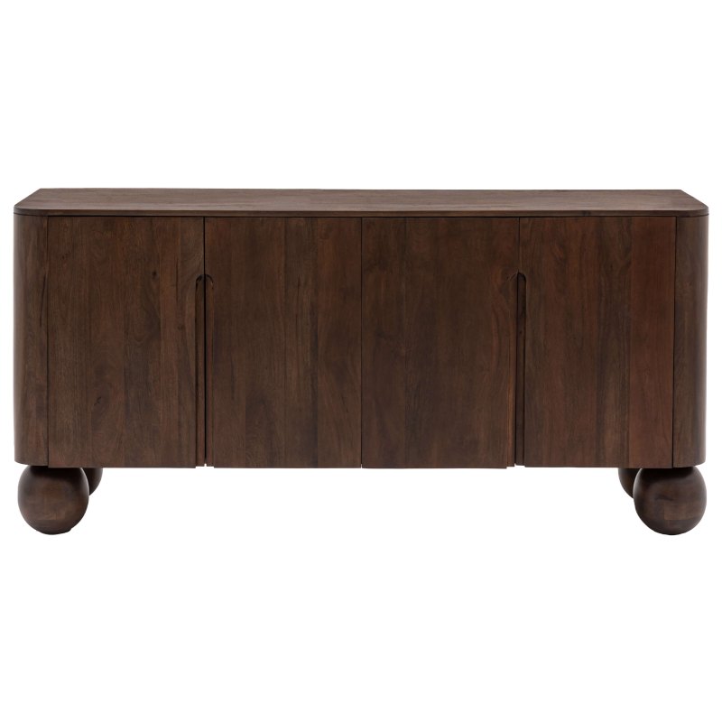 Gallery Direct Sculpt 4 Door Sideboard Gallery Direct Sculpt 4 Door Sideboard