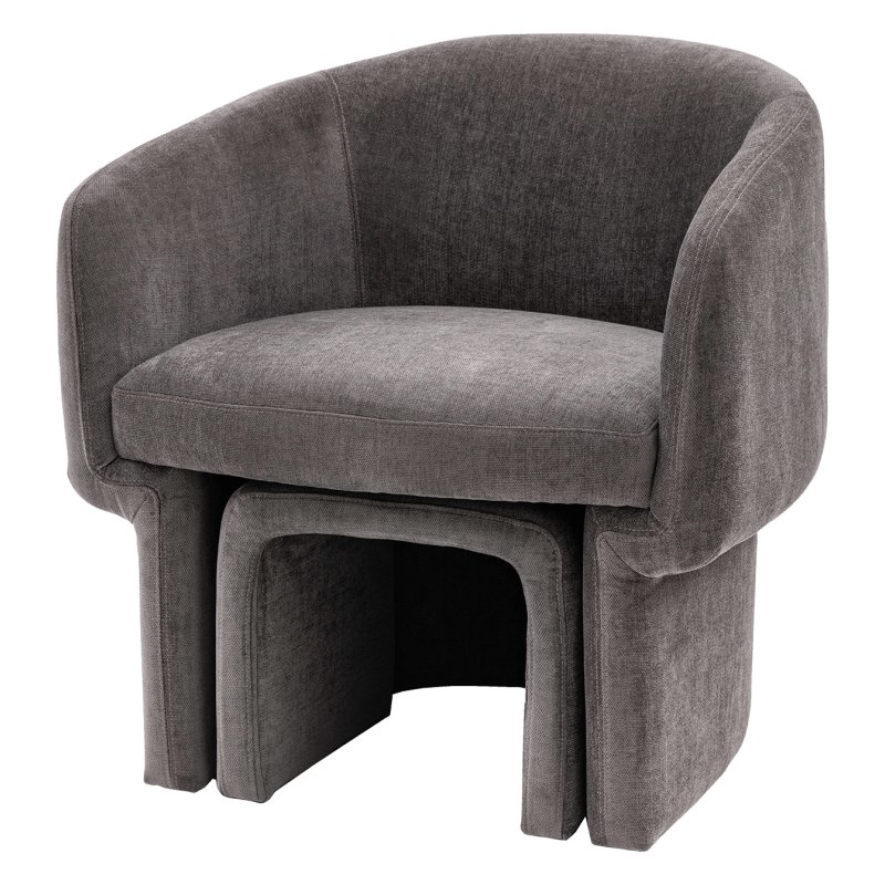 Asko Armchair in Anthracite Asko Armchair in Anthracite