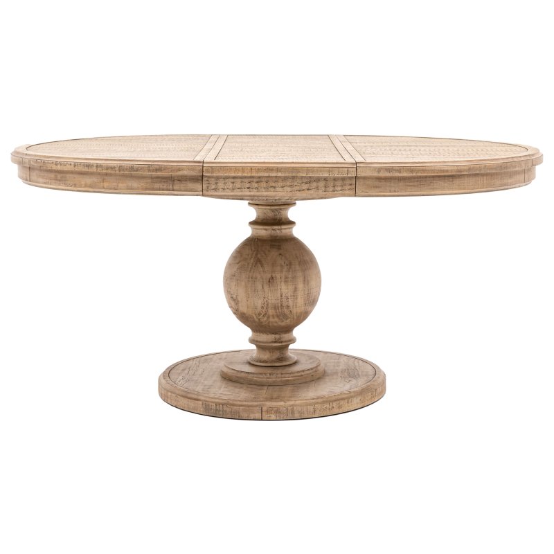 Gallery Direct Vancouver Round Extending Dining Table Gallery Direct Vancouver Round Extending Dining Table