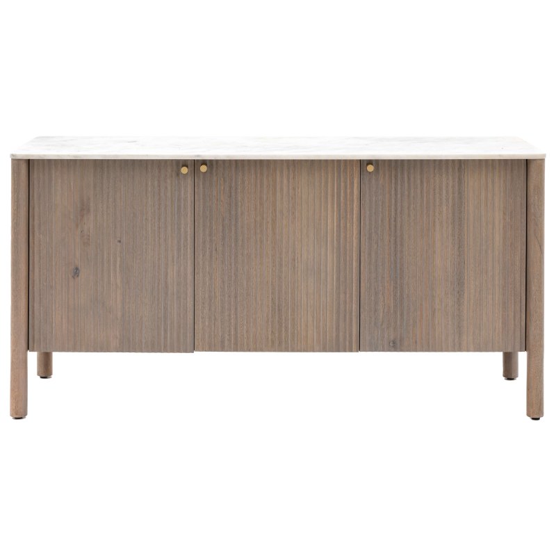 Gallery Direct Marmo 3 Door Sideboard Gallery Direct Marmo 3 Door Sideboard