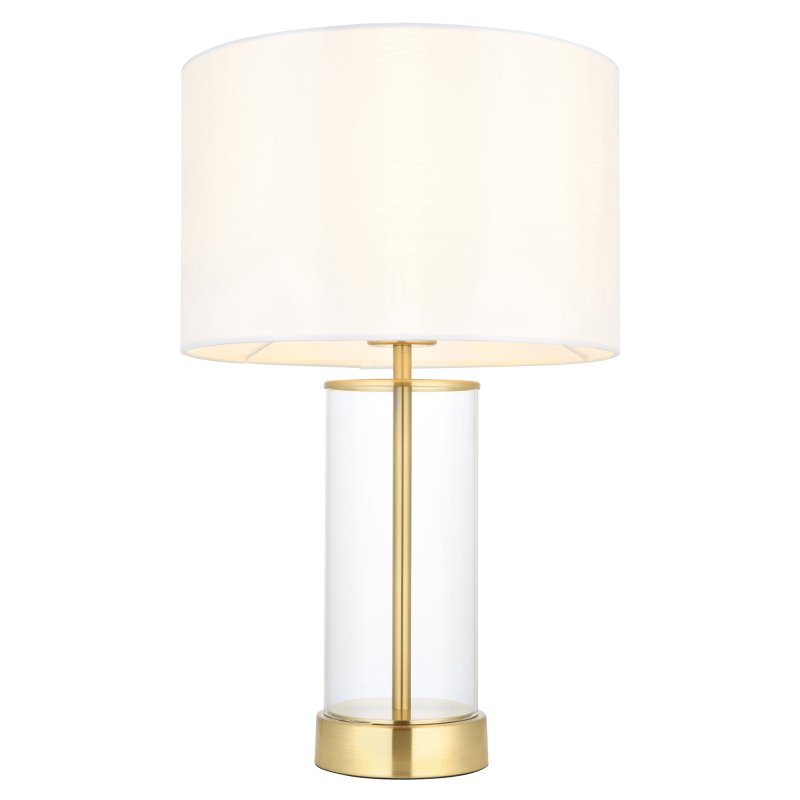 Lessina Table Lamp – Brushed Gold Finish Lessina Table Lamp – Brushed Gold Finish