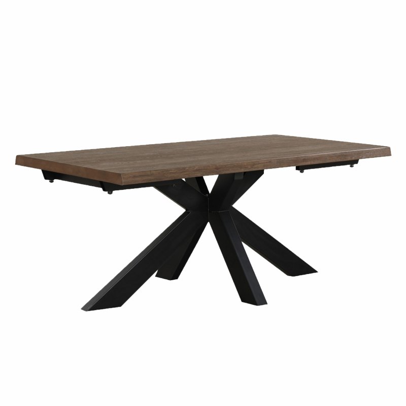 Fucino 180cm Extending Dining Table with Metal Star Base Fucino 180cm Extending Dining Table with Metal Star Base