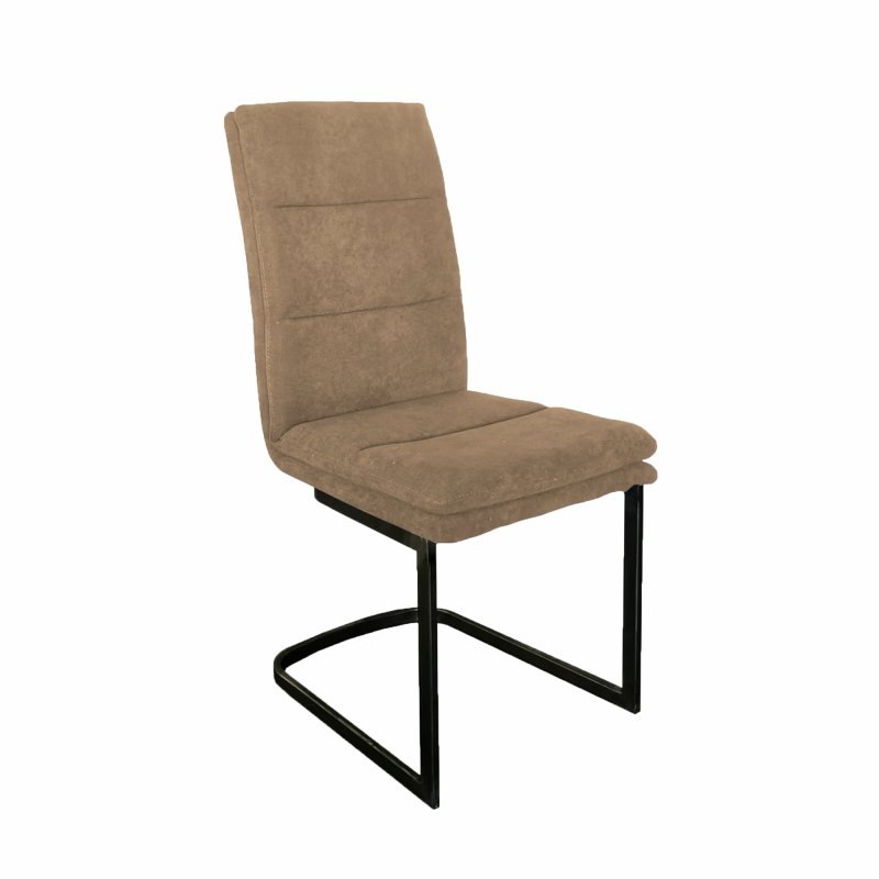 Fucino Cantilever Dining Chair in Taupe Fucino Cantilever Dining Chair in Taupe