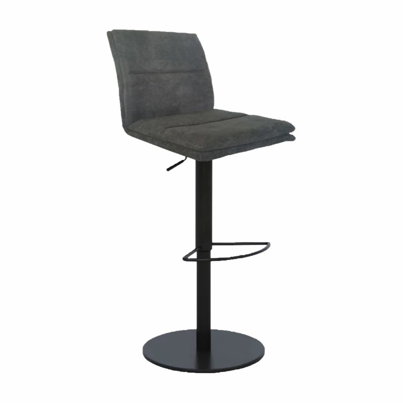 Fucino Swivel Bar Stool in Grey Fucino Swivel Bar Stool in Grey
