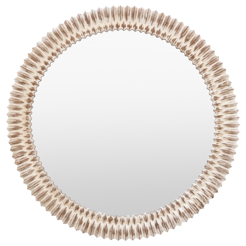 Pimlico Round Mirror in Whitewash Pimlico Round Mirror in Whitewash