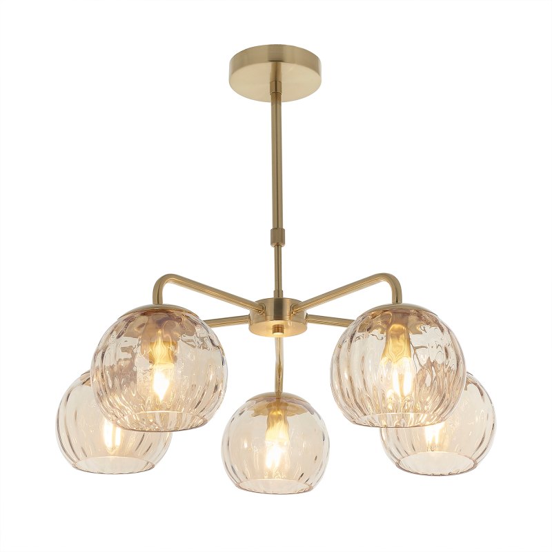 Dimple Pendant Light in Brushed Brass Dimple Pendant Light in Brushed Brass