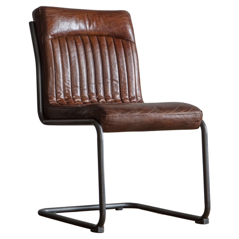 Capri Brown Leather Chair Capri Brown Leather Chair