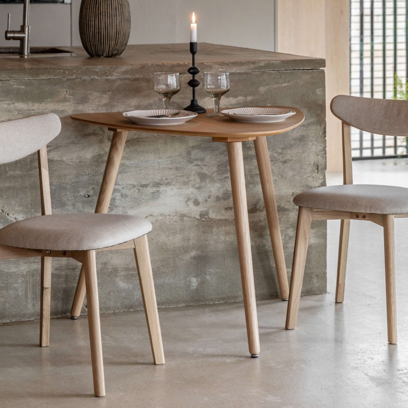 Gallery Direct Hatfield Small Natural Dining Table Gallery Direct Hatfield Small Natural Dining Table