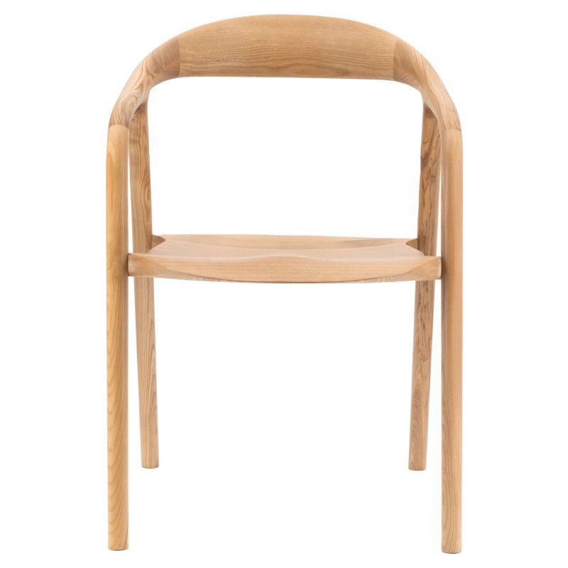 Gallery Direct Madrid Dining Chair, Oak Gallery Direct Madrid Dining Chair, Oak