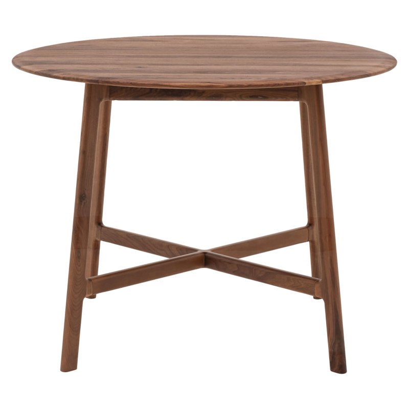 Gallery Direct Madrid Walnut Round Dining Table Gallery Direct Madrid Walnut Round Dining Table