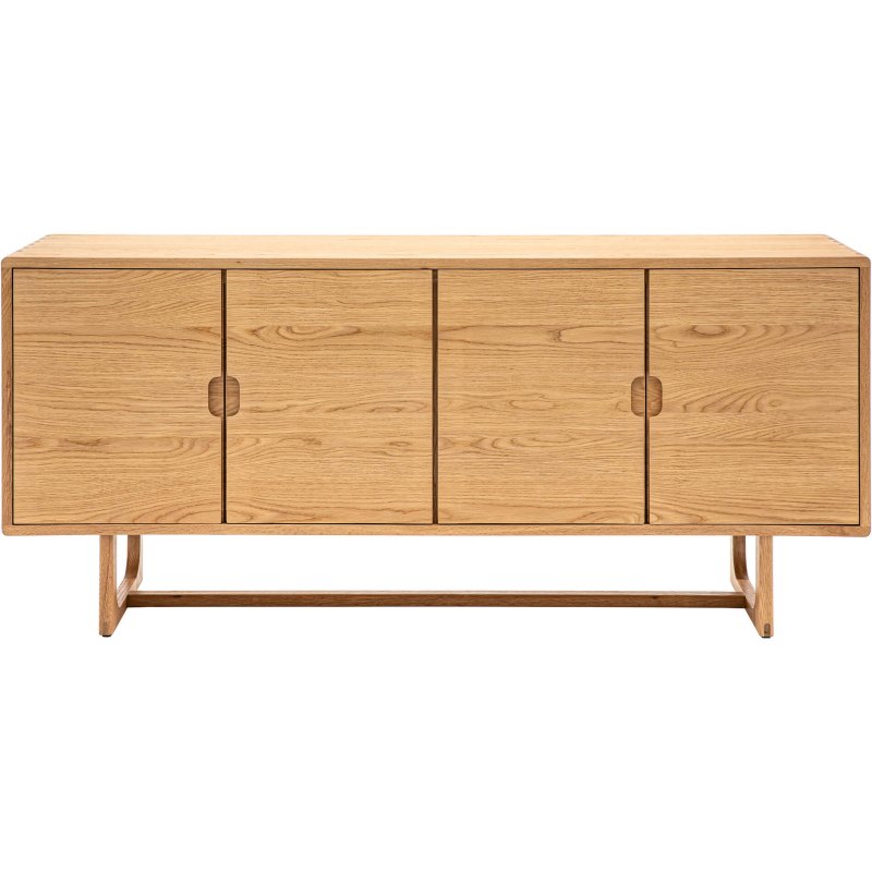 Craft 4 Door Smoked Sideboard Craft 4 Door Smoked Sideboard