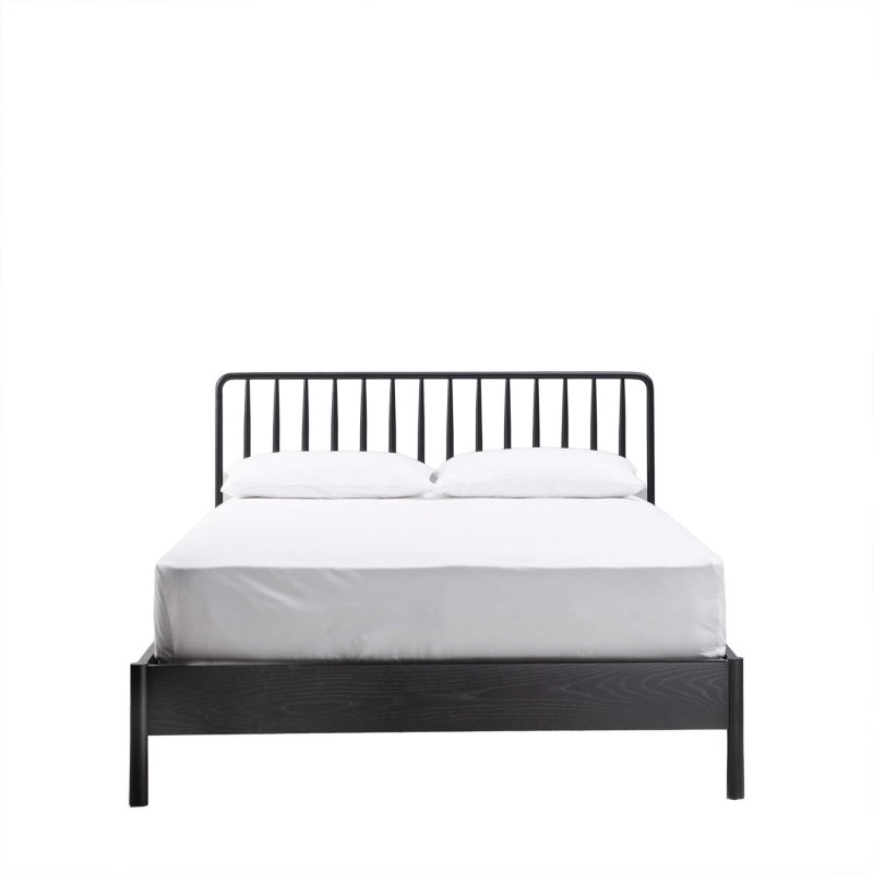 Wycombe Black Double Spindle Bed Wycombe Black Double Spindle Bed