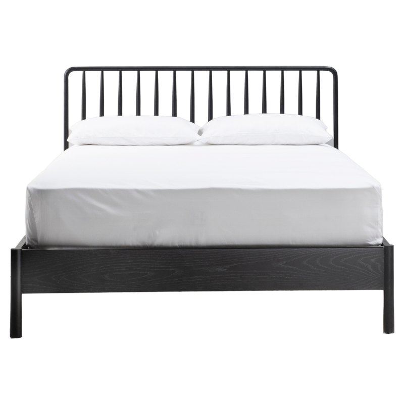 Wycombe King Size Black Spindle Bed Wycombe King Size Black Spindle Bed