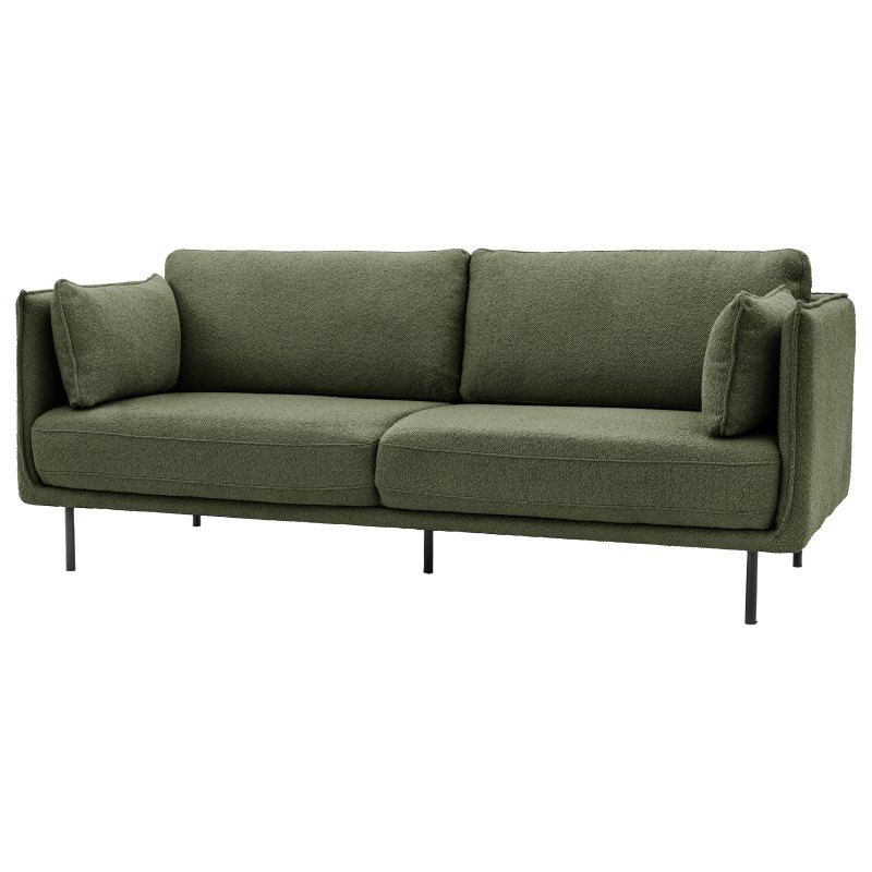 Wigmore 3 Seater Sofa Verdant Green Boucle Wigmore 3 Seater Sofa Verdant Green Boucle