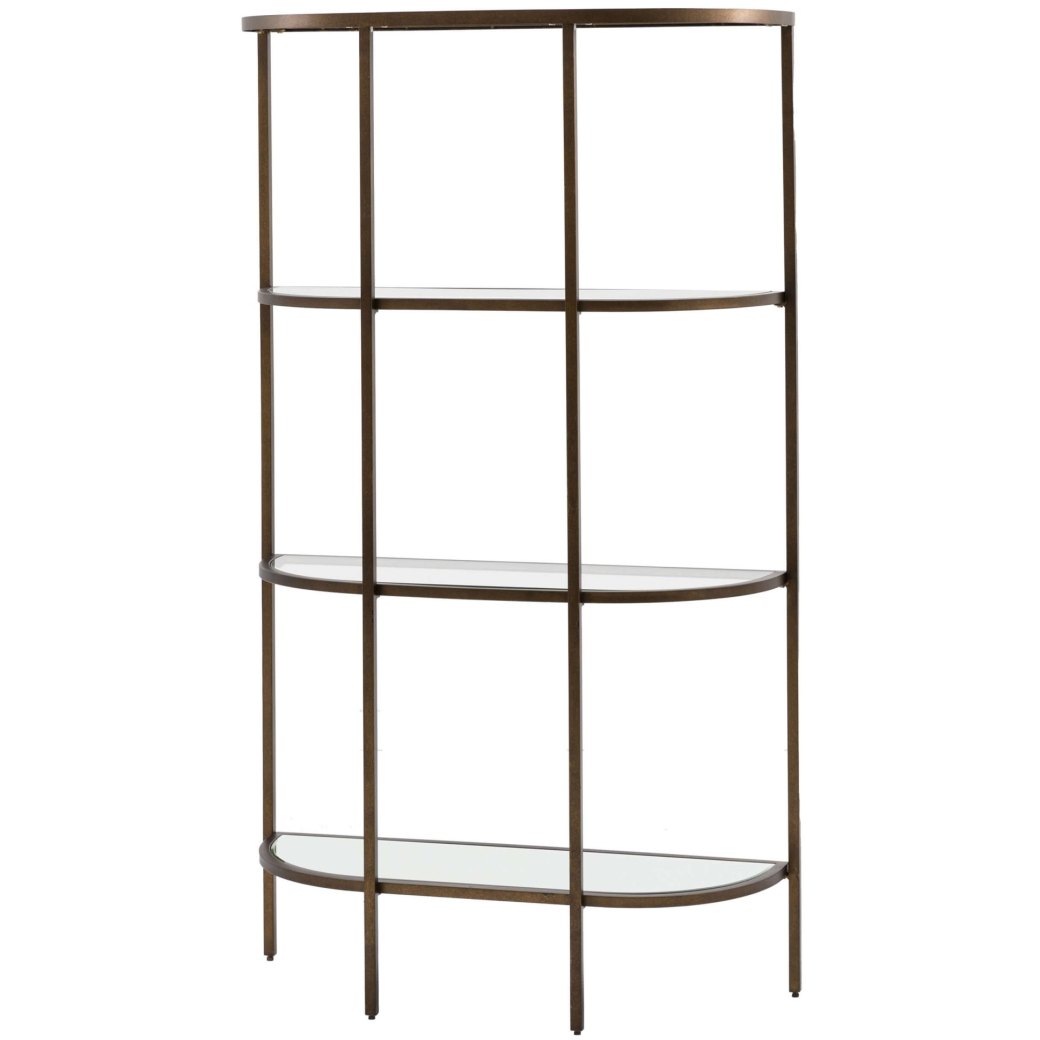 Gallery Direct Hudson Bronze Display Unit Gallery Direct Hudson Bronze Display Unit