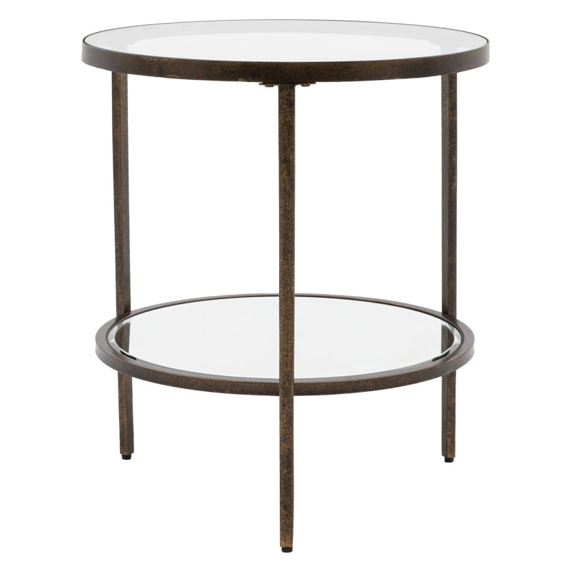 Hudson Bronze Side Table Hudson Bronze Side Table