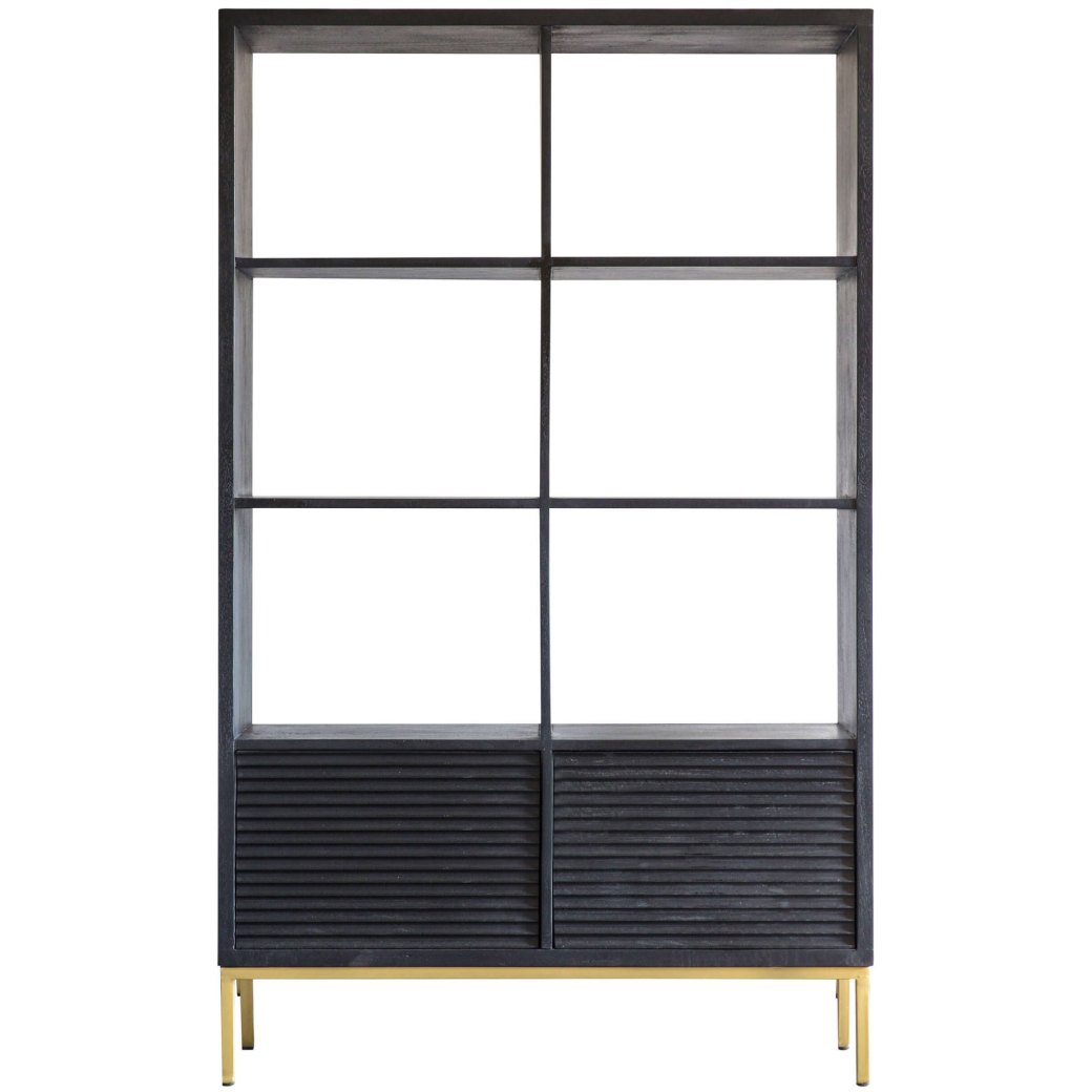 Gallery Direct Ripple 2 Door Open Display Unit Gallery Direct Ripple 2 Door Open Display Unit