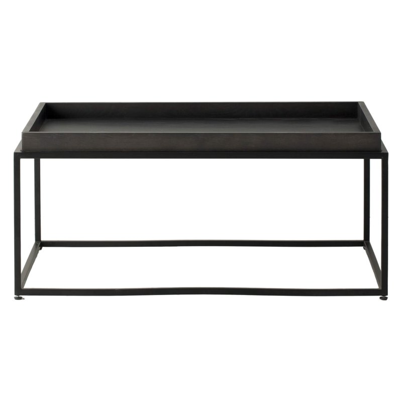 Forden Black Tray Coffee Table Forden Black Tray Coffee Table