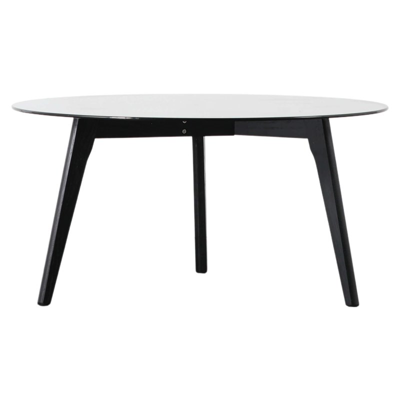 Blair Black Round Coffee Table Blair Black Round Coffee Table