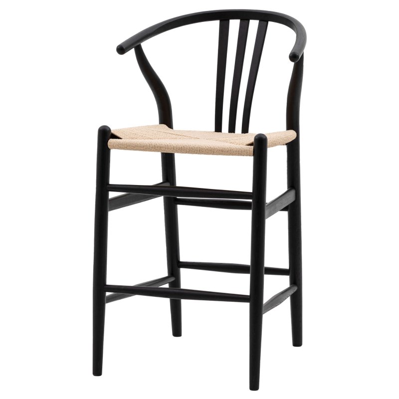 Whitney Bar Stool Black Whitney Bar Stool Black