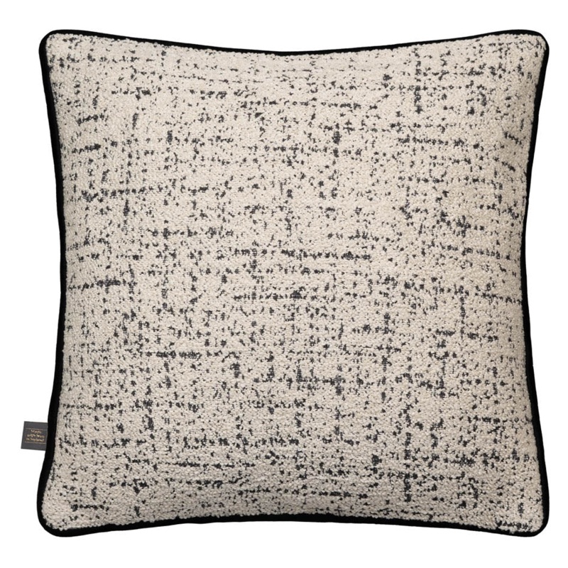 Coco Boucle Cushion- Cream/ Black Coco Boucle Cushion- Cream/ Black