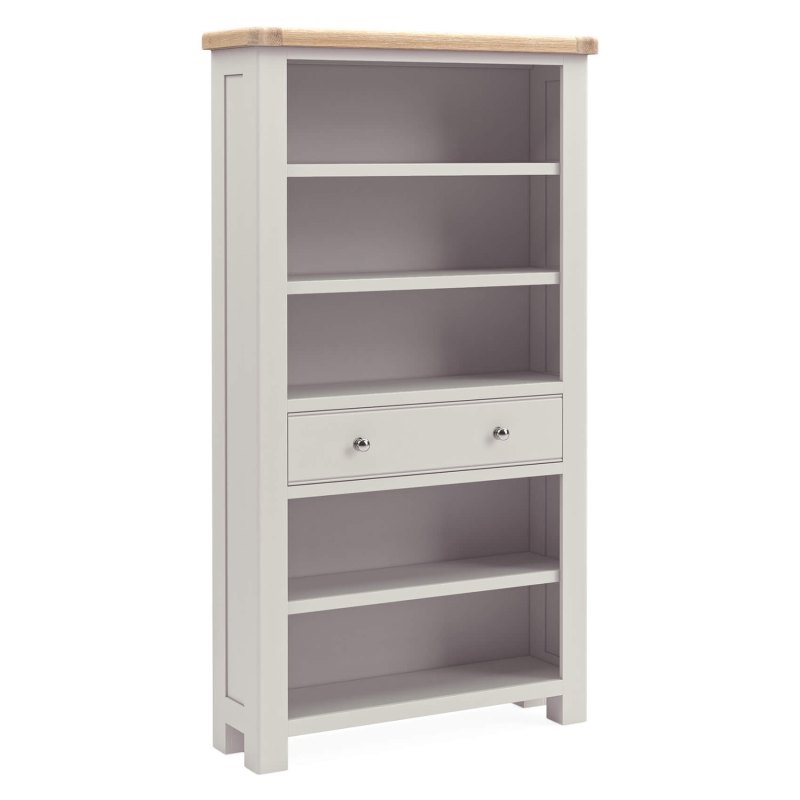 Coastal Stone Grey Large Bookcase Coastal Stone Grey Large Bookcase