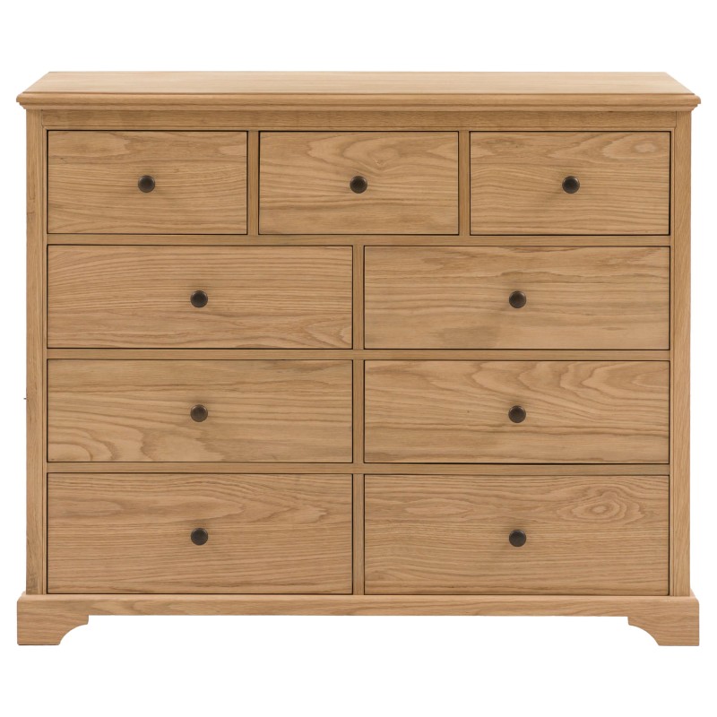 Gallery Direct Malvern 9 Drawer Chest Gallery Direct Malvern 9 Drawer Chest