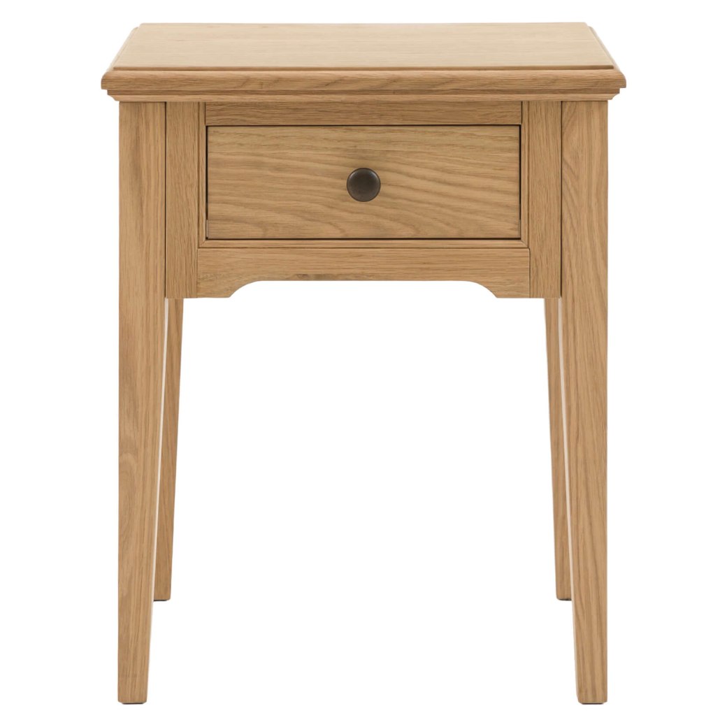 Gallery Direct Malvern 1 Drawer Side Table Gallery Direct Malvern 1 Drawer Side Table