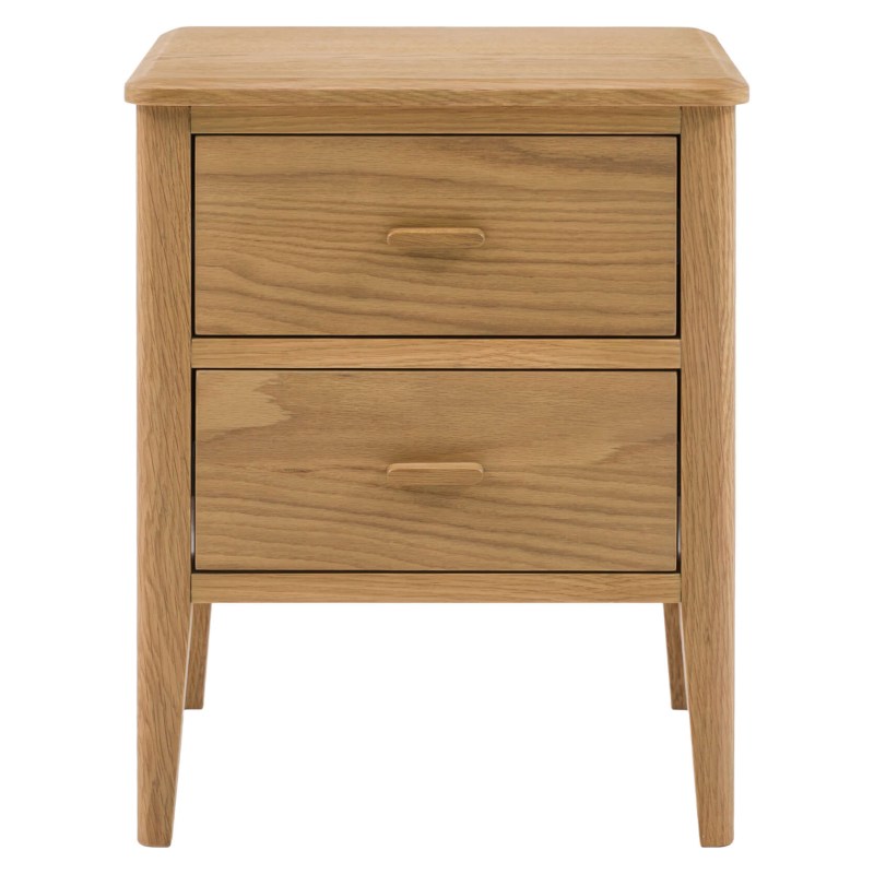 Camden Natural 2 Drawer Bedside Camden Natural 2 Drawer Bedside
