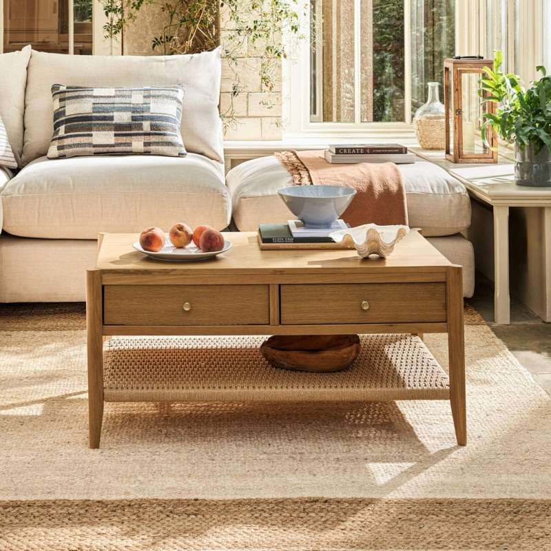 Crete Coffee Table with Storage Crete Coffee Table with Storage
