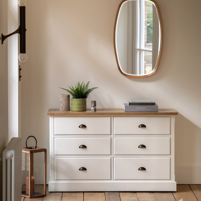 Gallery Direct Eton 6 Drawer Chest Gallery Direct Eton 6 Drawer Chest