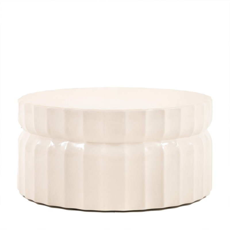 Gallery Direct Cirella Coffee Table Cream Gallery Direct Cirella Coffee Table Cream