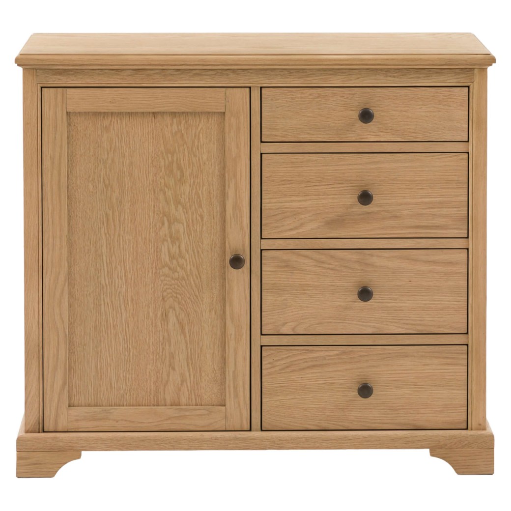 Gallery Direct Malvern 1 Door 4 Drawer Sideboard Gallery Direct Malvern 1 Door 4 Drawer Sideboard