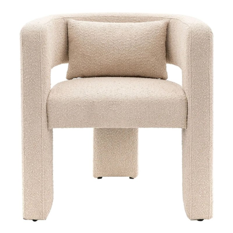 Gallery Direct Arezzo Armchair Taupe Gallery Direct Arezzo Armchair Taupe