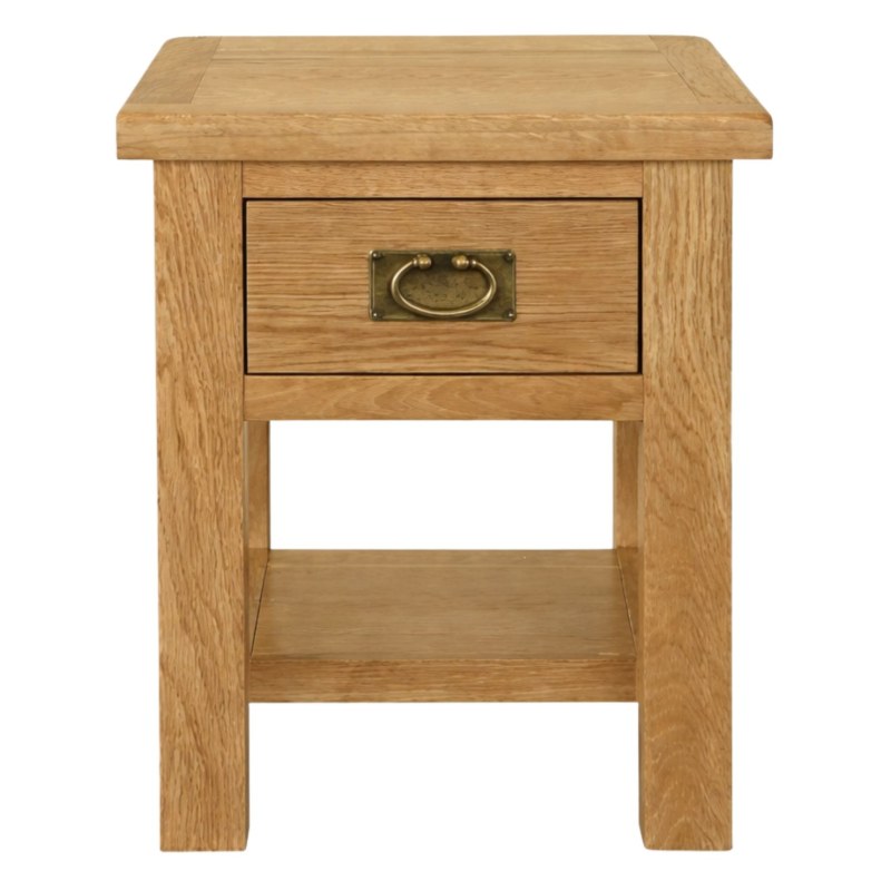 Salisbury Compact Oak Lamp Table Salisbury Compact Oak Lamp Table