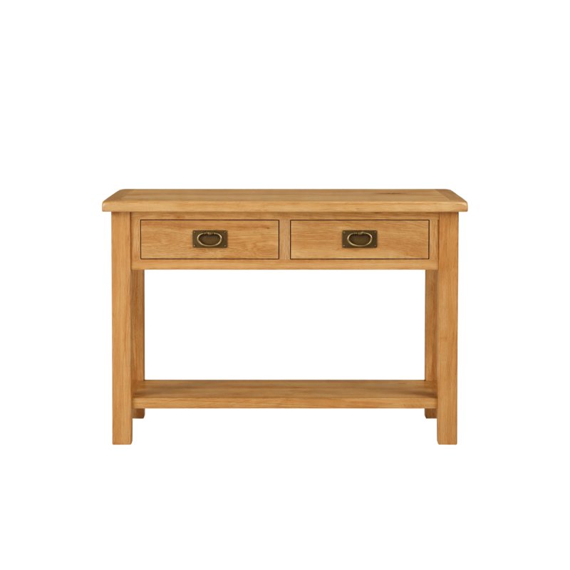 Salisbury Compact Console Table Oak Salisbury Compact Console Table Oak