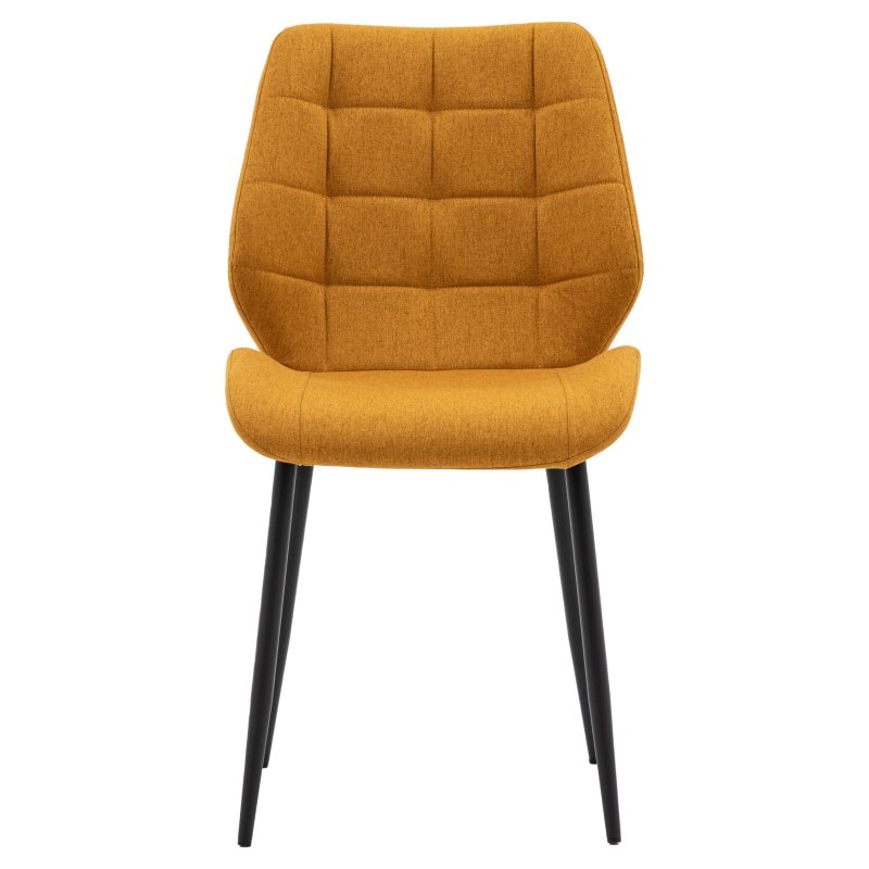 Gallery Direct Manford Dining Chair, Saffron Gallery Direct Manford Dining Chair, Saffron