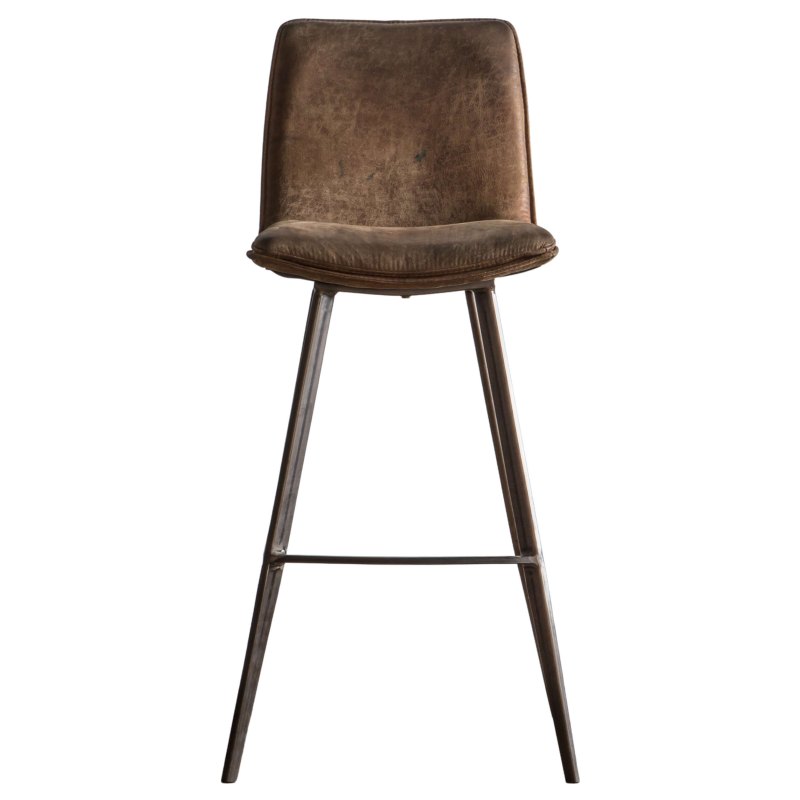 Gallery Direct Palmer Barstool, Brown Gallery Direct Palmer Barstool, Brown