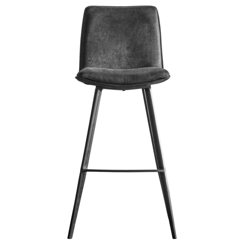 Gallery Direct Palmer Barstool, Grey Gallery Direct Palmer Barstool, Grey