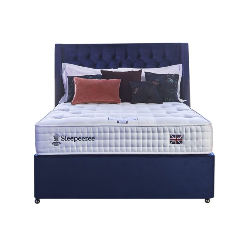 Sleepeezee Shaftesbury 2600 Super King Zip & Link Platform Top Divan Bed Set Sleepeezee Shaftesbury 2600 Super King Zip & Link Platform Top Divan Bed Set