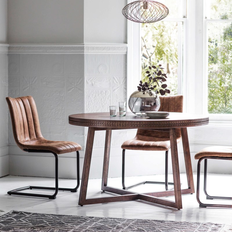 Gallery Direct Retreat Round Dining Table Gallery Direct Retreat Round Dining Table